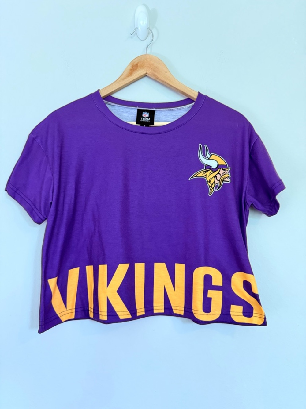 NFL Purple and Gold Women's Team Apparel Tee